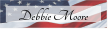 Customizable US Flag Picture Door Nameplate