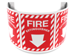 180 Degree Projecting Fire Extinguisher Sign