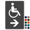 Accessible Pictogram Right Arrow Sign