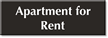 Apartment For Rent Select-a-Color Engraved Sign