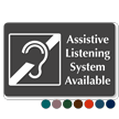 Assistive Listening System Available Sign