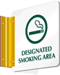 Designated Smoking Area (with symbol)