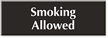 Smoking Allowed Sign