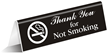 2in. x 6in. Engraved Table Top Tent Sign