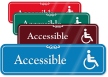 Accessible ADA Sign