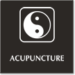 Acupuncture Engraved Hospital Sign