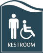 Pacific Restroom Sign