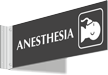 Anesthesia Corridor Projecting Sign