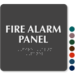 Fire Alarm Panel ADA Sign with Braille