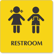 Restroom Boys Girls Sign