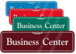 Business Center Sign