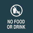 No Food or Drink, with Graphic