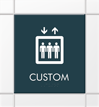 Custom 1 Line Sign with Symbol