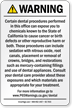 Dental Care Exposure Prop 65 Sign