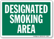Designated Smoking Area (green)