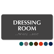 Dressing Room Tactile Touch Braille Sign