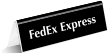 FedEx Express Tabletop Tent Sign