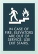 In Case Of Fire... w/Symbol