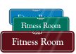 Fitness Room ShowCase Wall Sign