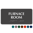 Furnace Room Tactile Touch Braille Sign