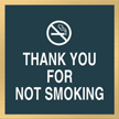 Marquis No Smoking Sign, 6in. x 6in.