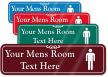 Mens Room Symbol Sign