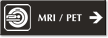 MRI / PET Engraved Sign, Right Arrow Symbol
