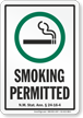 New Mexico Smoking Permitted Sign