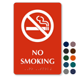 No Smoking TactileTouch Braille Sign