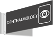 Ophthalmology Corridor Projecting Sign