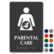 Parental Care TactileTouch Braille Hospital Sign