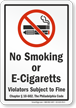 Philadelphia No Smoking Sign