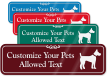 Pets Allowed Symbol Sign