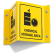 Chemical Storage Area (with symbol)