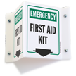 Projecting Emergency Sign, 6in. x 5in.