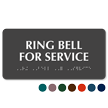 Ring Bell For Service Tactile Touch Braille Sign