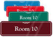 Room 10 ShowCase Wall Sign
