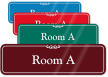 Room Letter A ShowCase Wall Sign