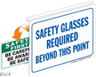 Safety Glasses Required Safety First Sign