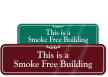 Smoke Free Building Sign