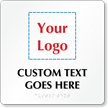 9 in. x 9 in. Graphic Custom Braille Sign