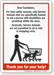 Trained Service Animals Are Permitted Sign