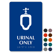 Urinal Only TactileTouch Braille Sign