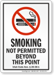 Utah No Smoking Not Permitted No Smoking Sign