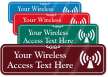 Wireless Access Point Symbol Sign