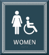 Women Restroom Sign