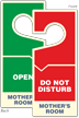 Do Not Disturb Mother's Room Door Tag