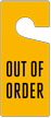 Out Of Order Door Hang Tag