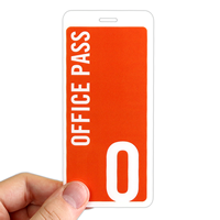 Office Pass (Letter O) With For School 