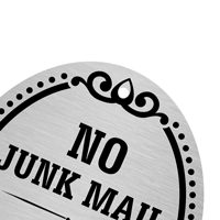 No mail sign